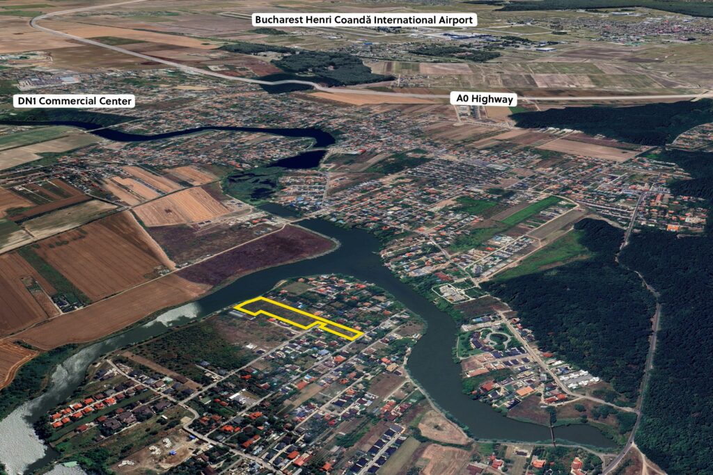 Land with lake view in Corbeanca
