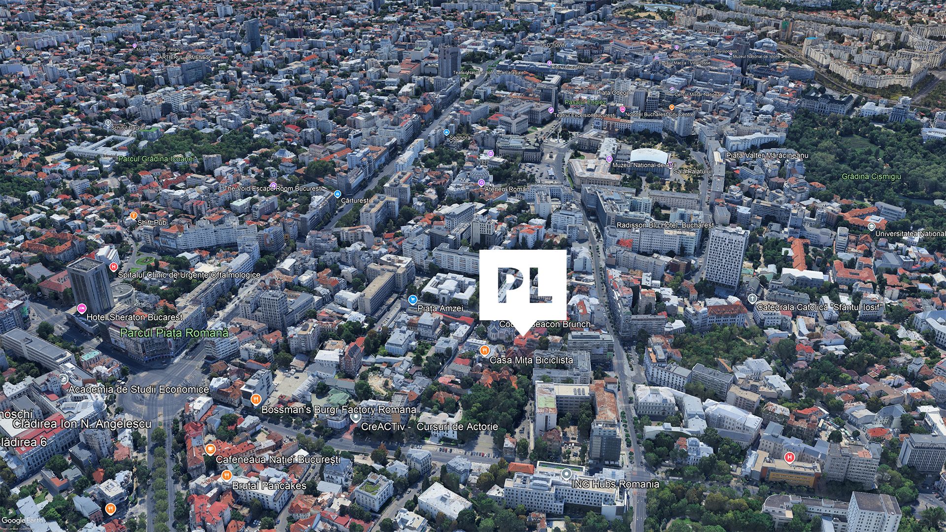 Historic Building - Romana, Bucharest